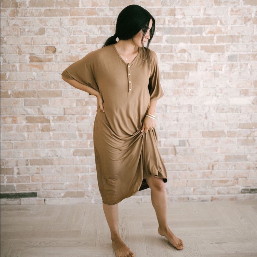 Dwell and Slumber Camel Caftan